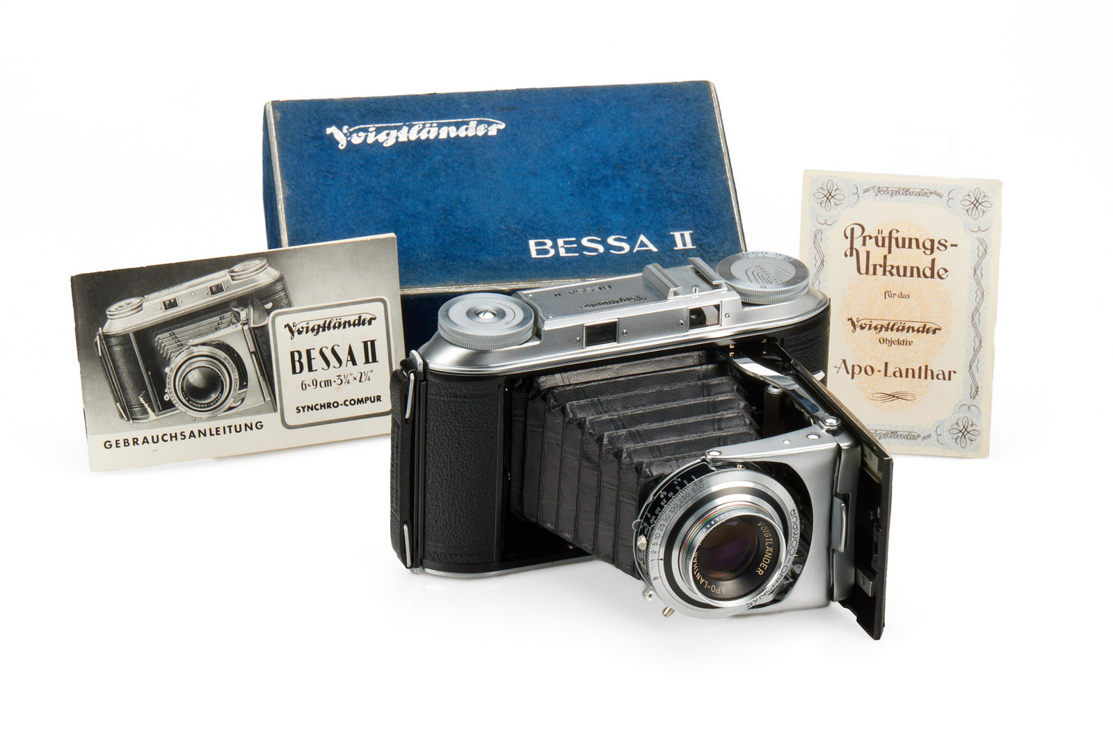 A Voigtländer Bessa II with Apo-Lanthar — view 1
